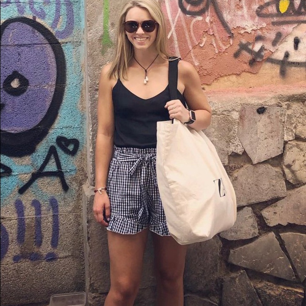 Checkered shorts